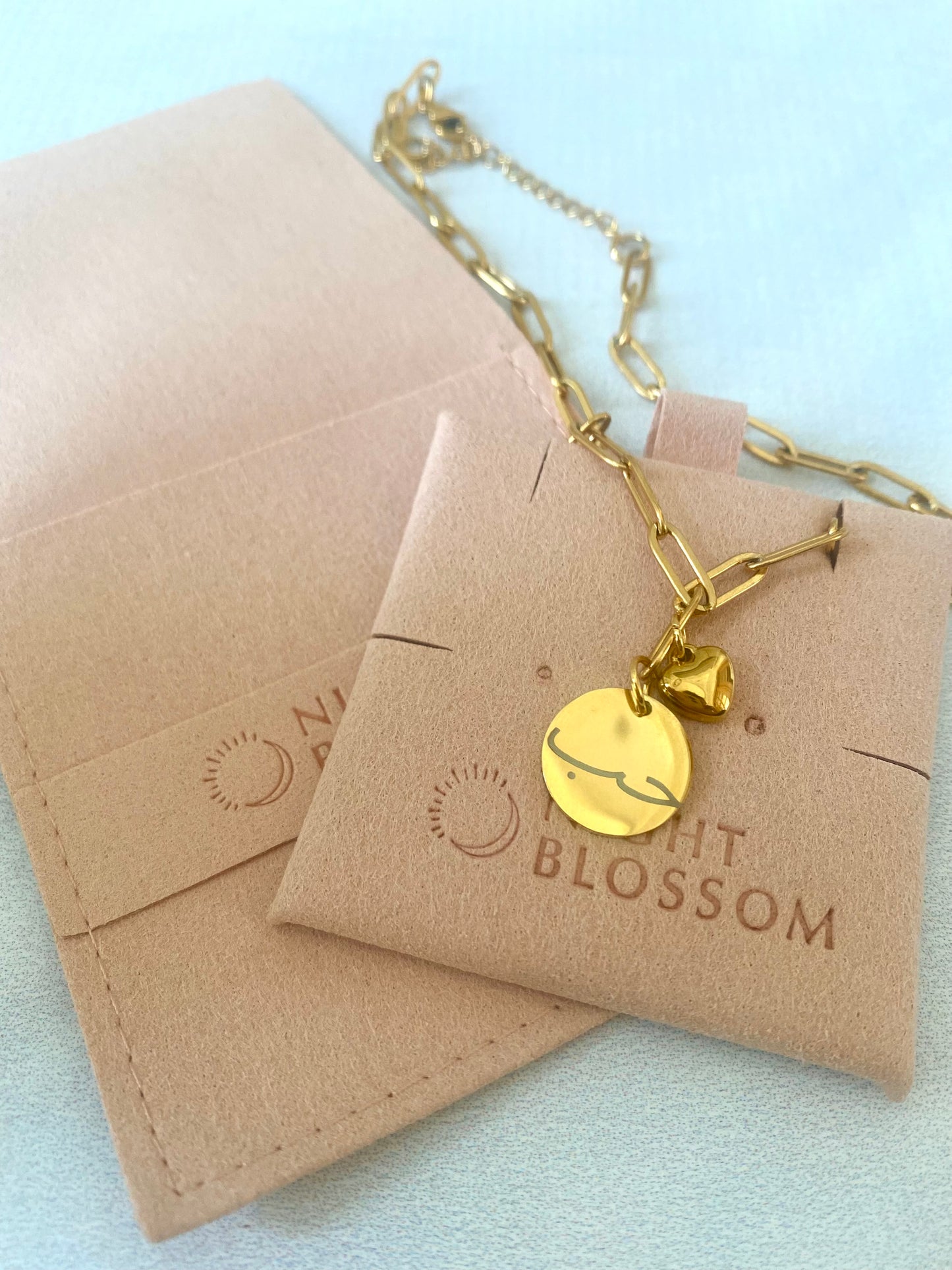 Paperclip Word necklaces