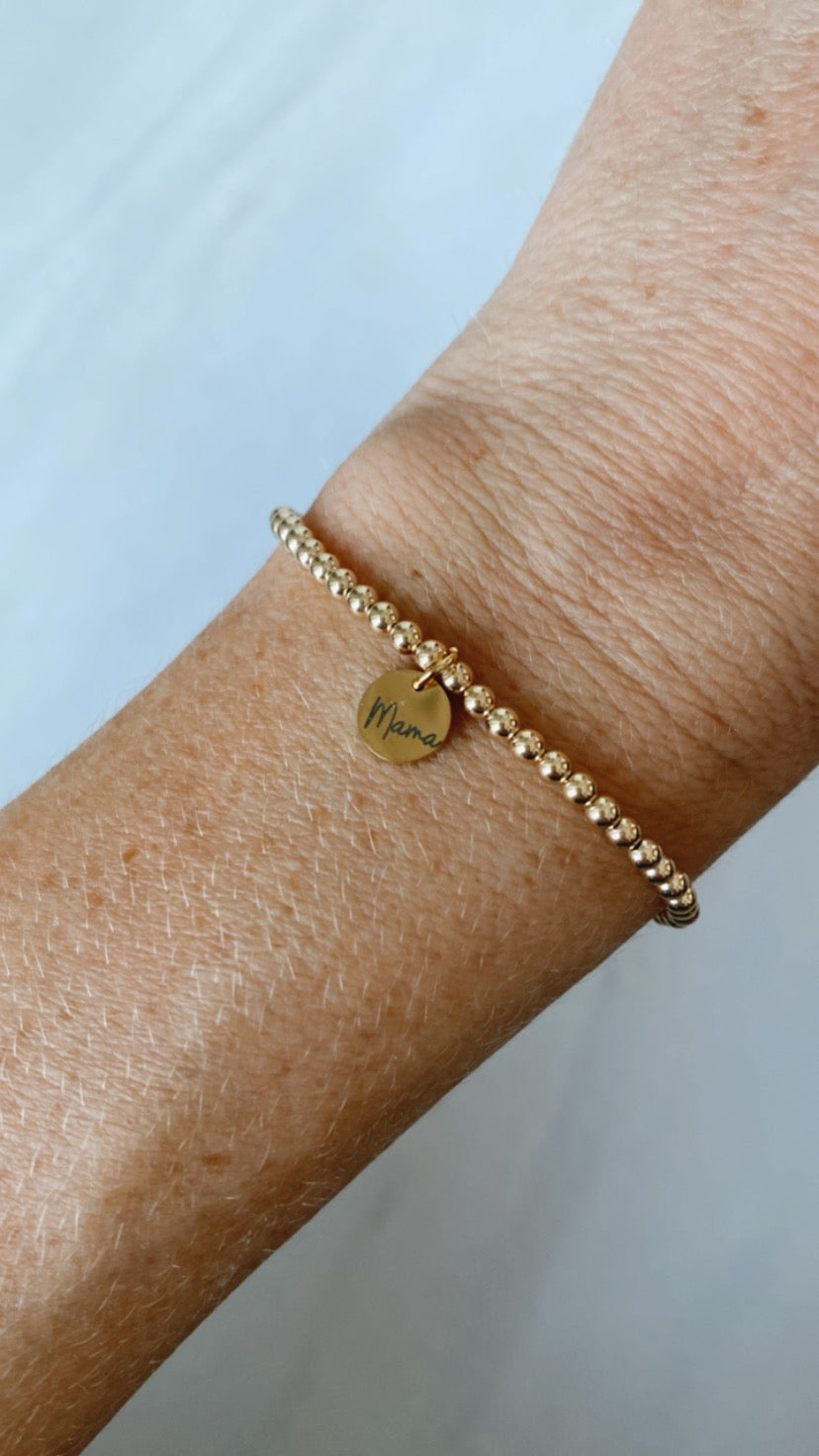 Mother charm bracelet