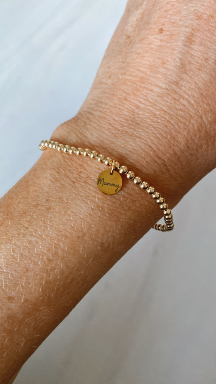 Mother charm bracelet
