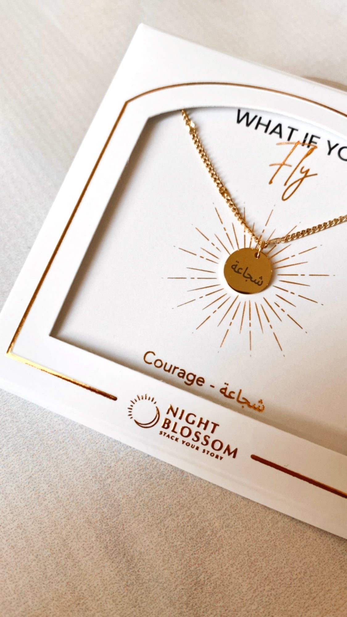 Affirmation necklaces