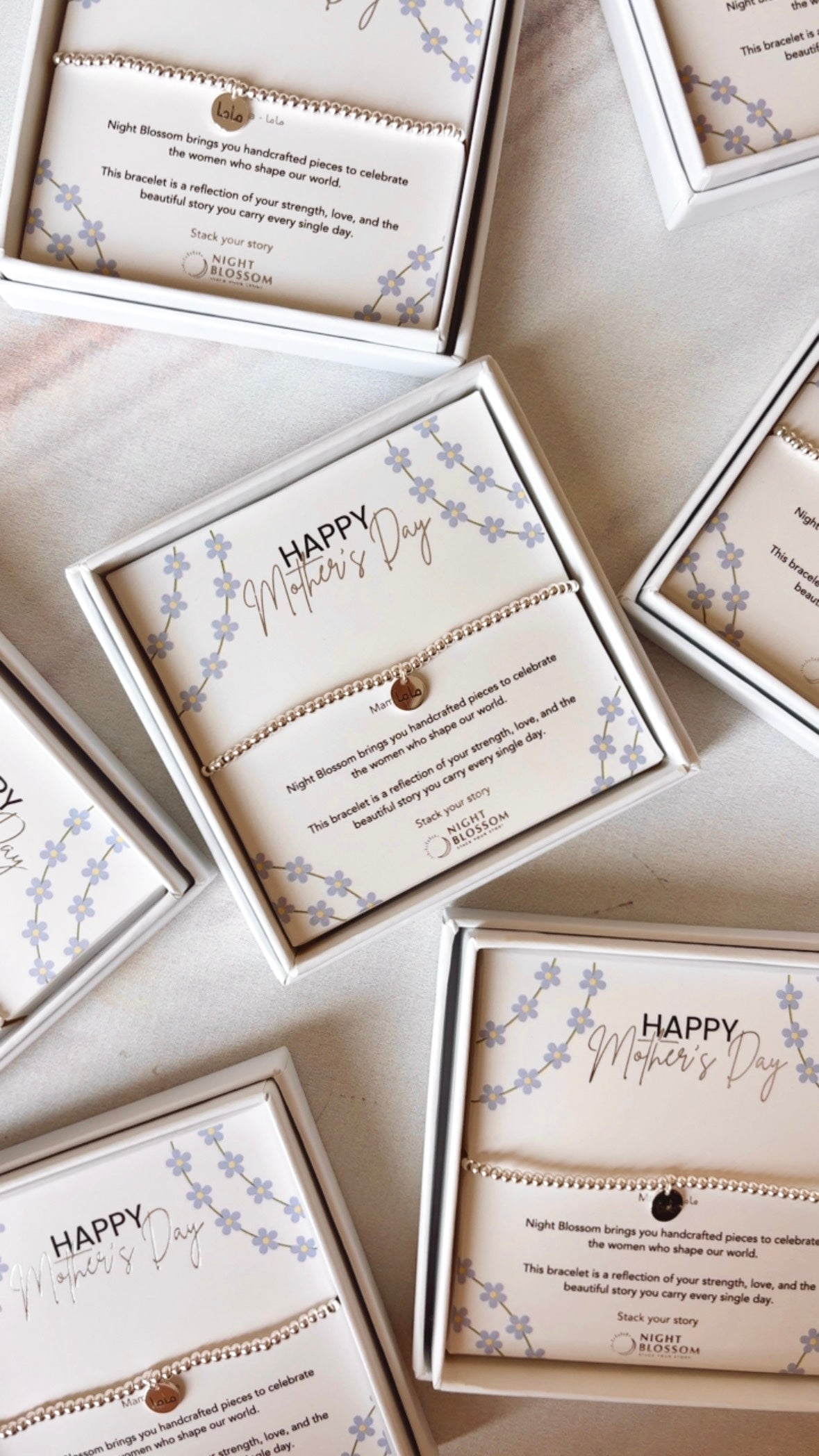 Mother's Day - Silver charm Bracelets