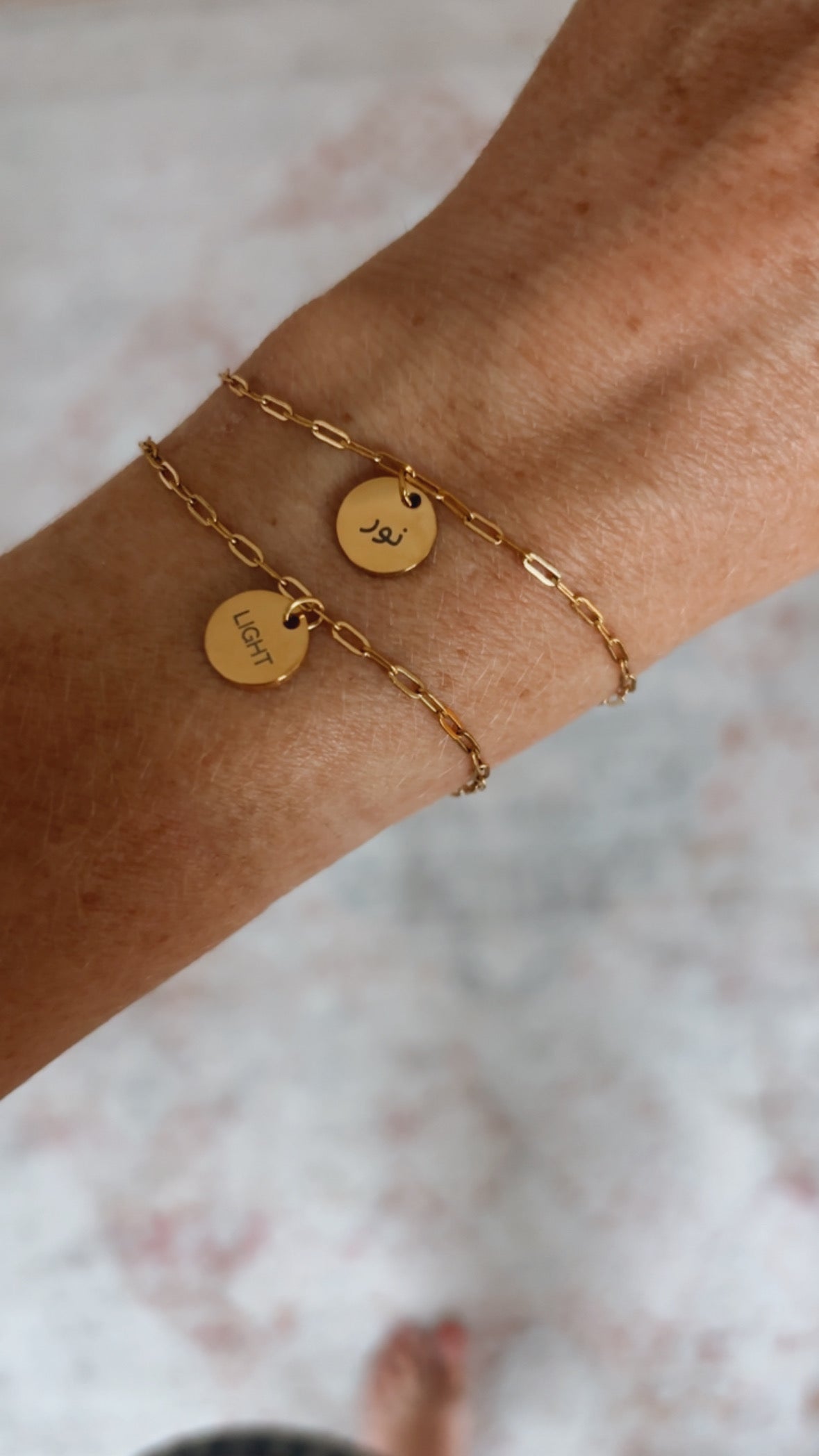Little Reminders - Paperclip Charm Bracelet