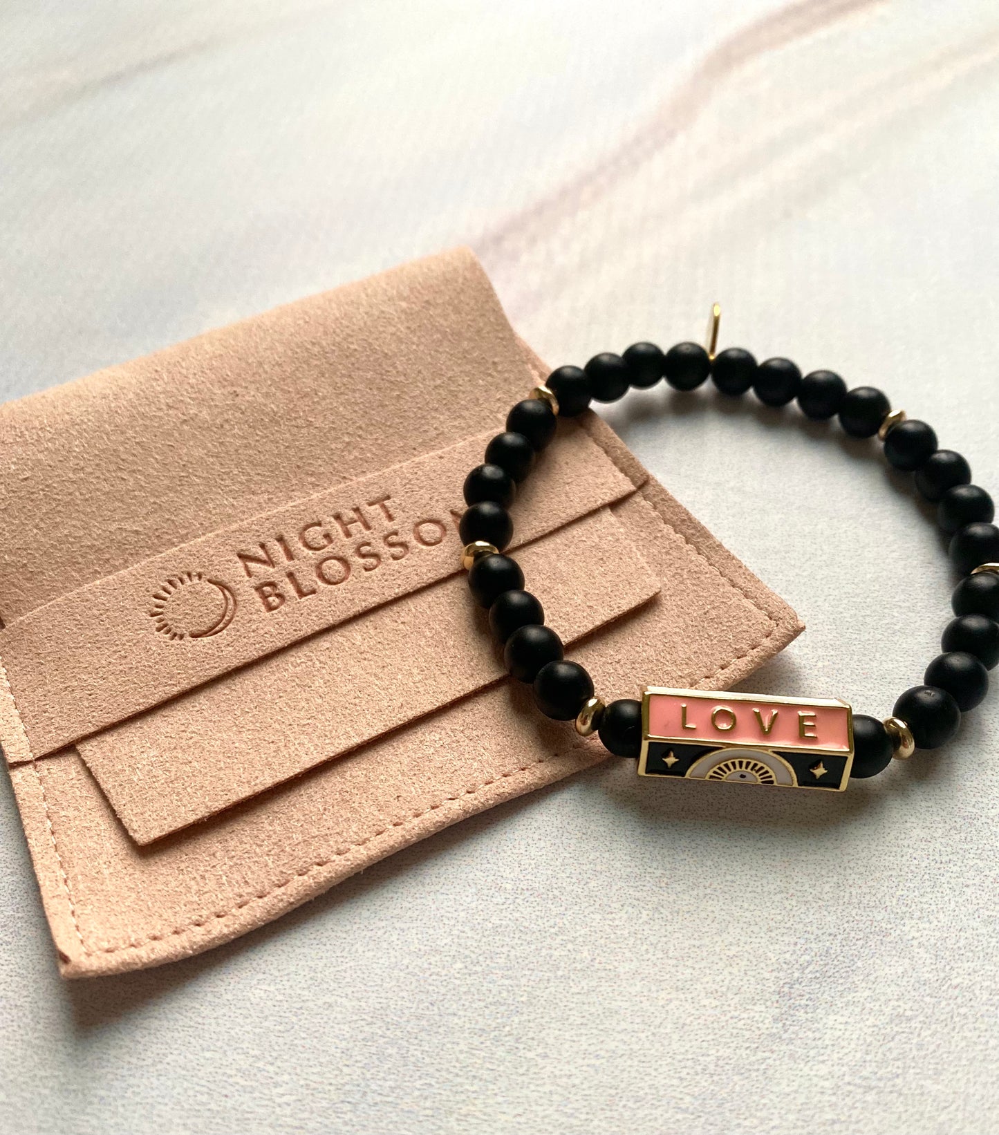 Love charm bracelet