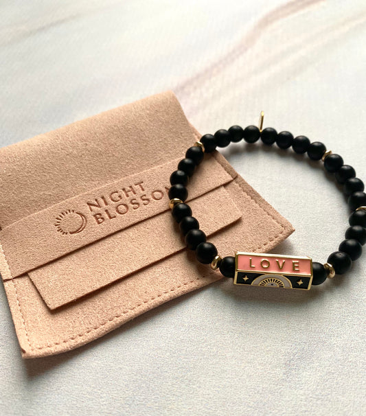 Love charm bracelet