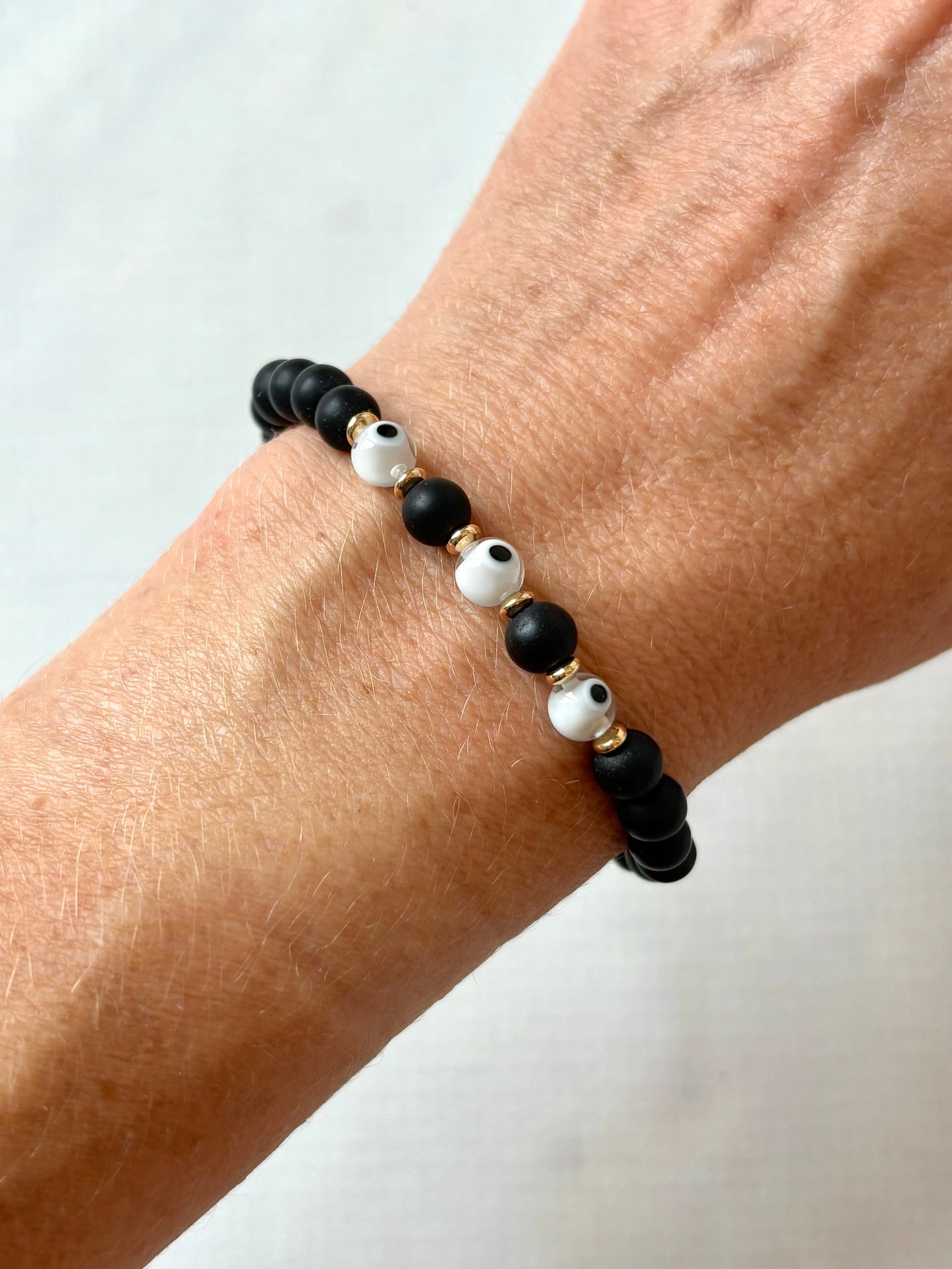 Sale: Black eye bracelets
