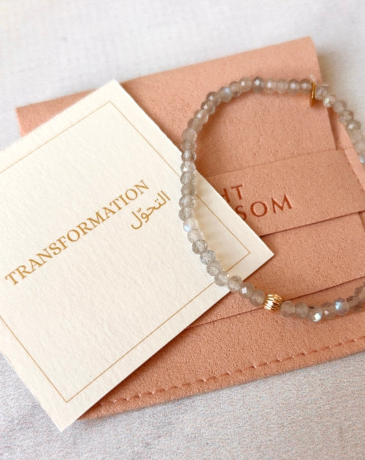 Spring Crystal Bracelet | Gold-Filled Accent
