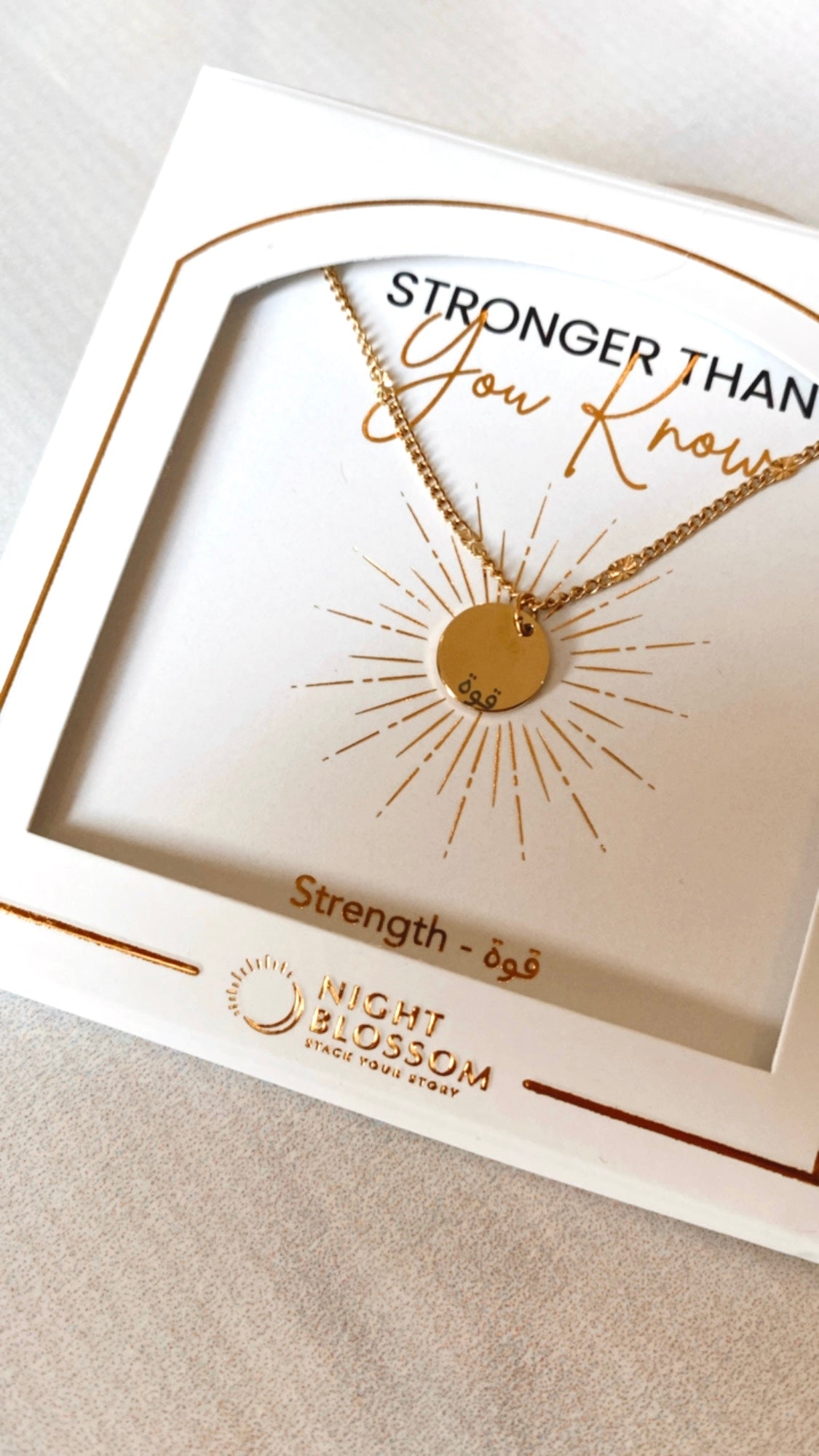 Affirmation necklaces