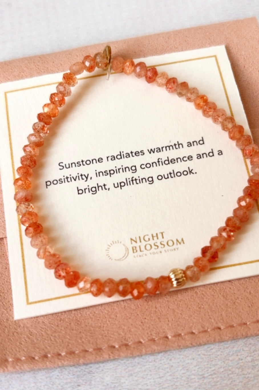 Spring Crystal Bracelet | Gold-Filled Accent