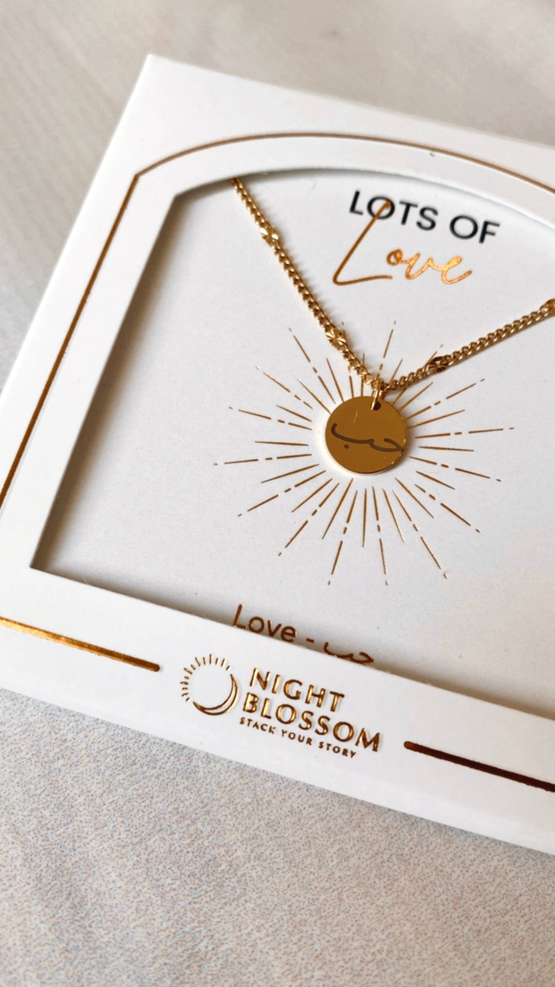 Affirmation necklaces
