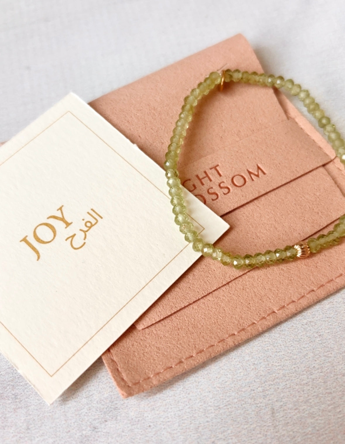 Spring Crystal Bracelet | Gold-Filled Accent