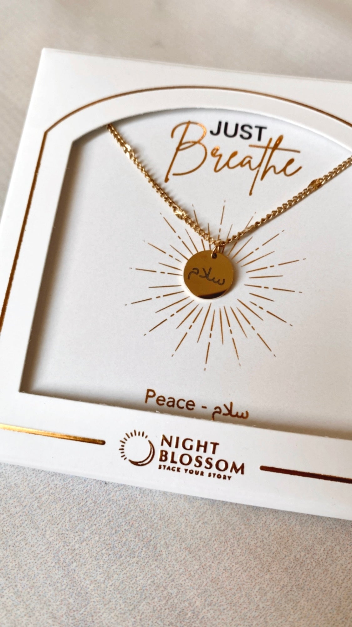 Affirmation necklaces