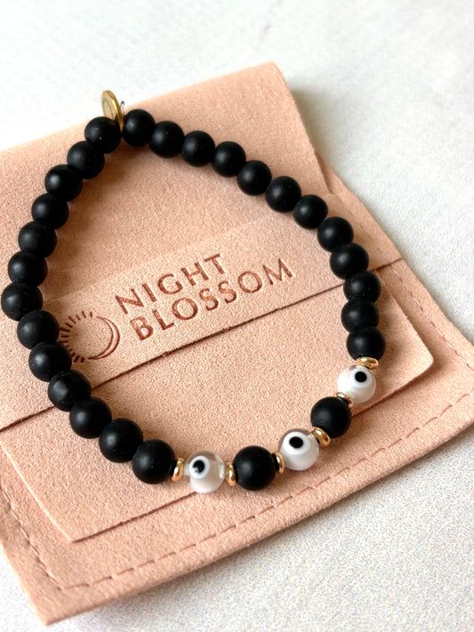 Sale: Black eye bracelets