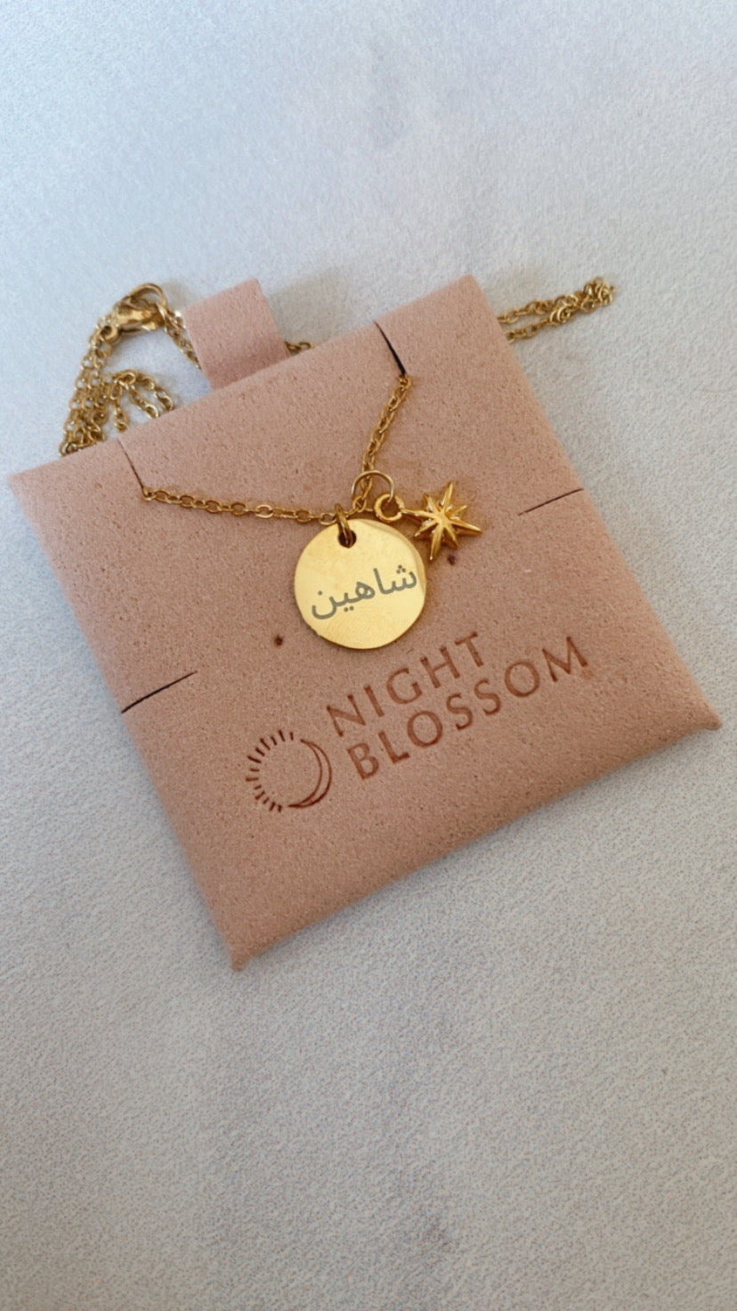 Personalised necklaces