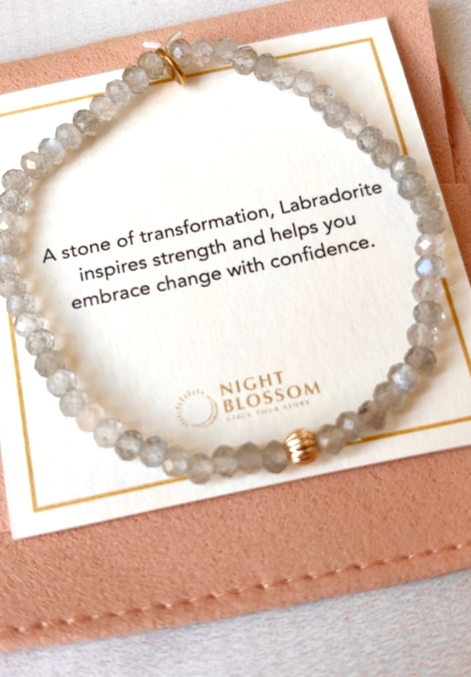 Spring Crystal Bracelet | Gold-Filled Accent
