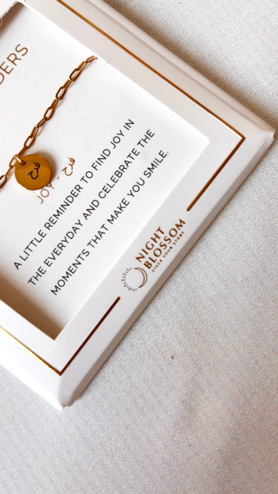 Little Reminders - Paperclip Charm Bracelet