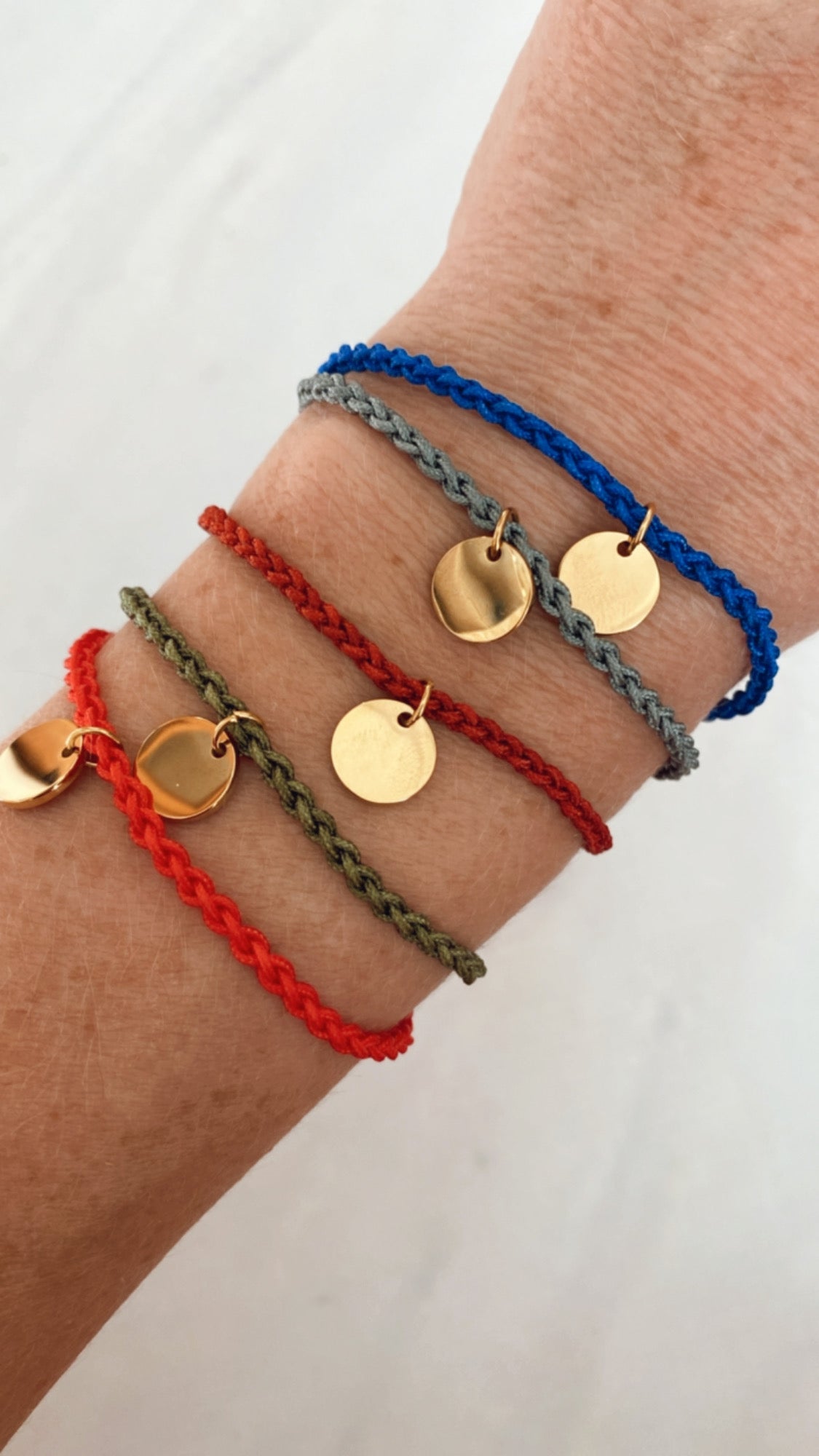 Festive charm bracelet